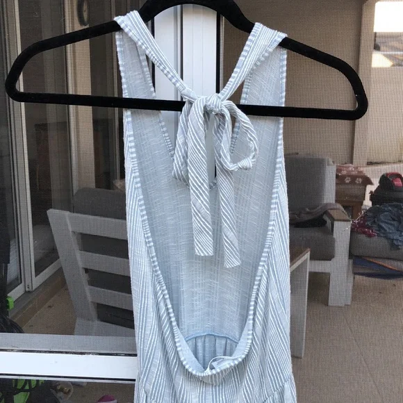 Worn once! - CAUTION TO THE WIND Tiered Halter Dress - Picture 10 of 10